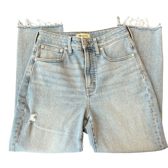 Madewell Jeans‎ w/Raw Hem - Picture 9 of 15